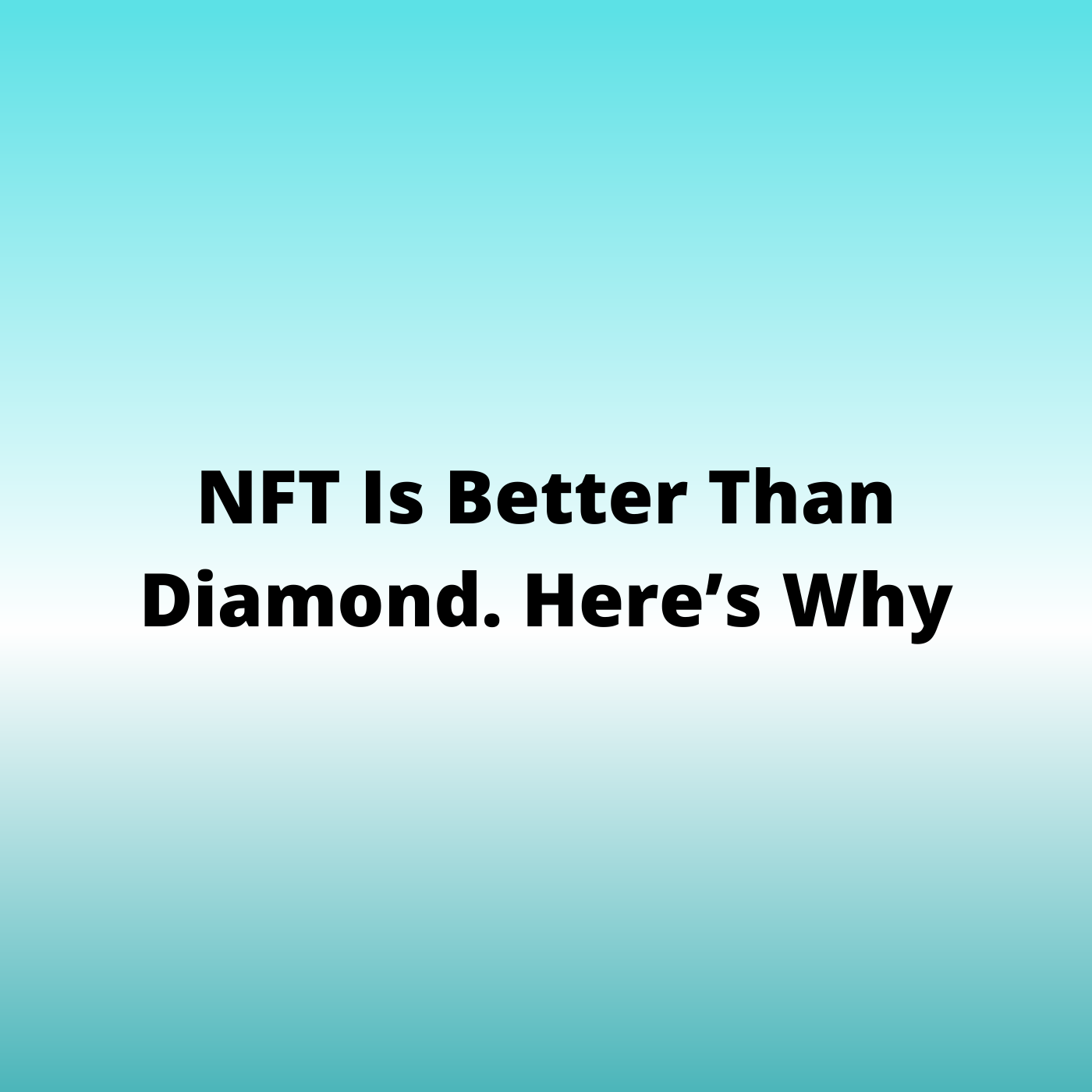 NFT Is Better Than Diamond. Here’s Why Tascha Labs